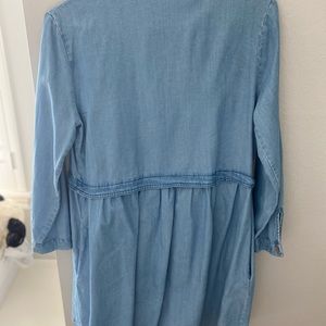 Zara denim shirt dress